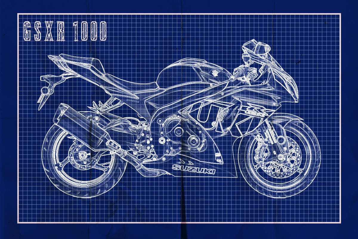 GSXR 1000 blueprint