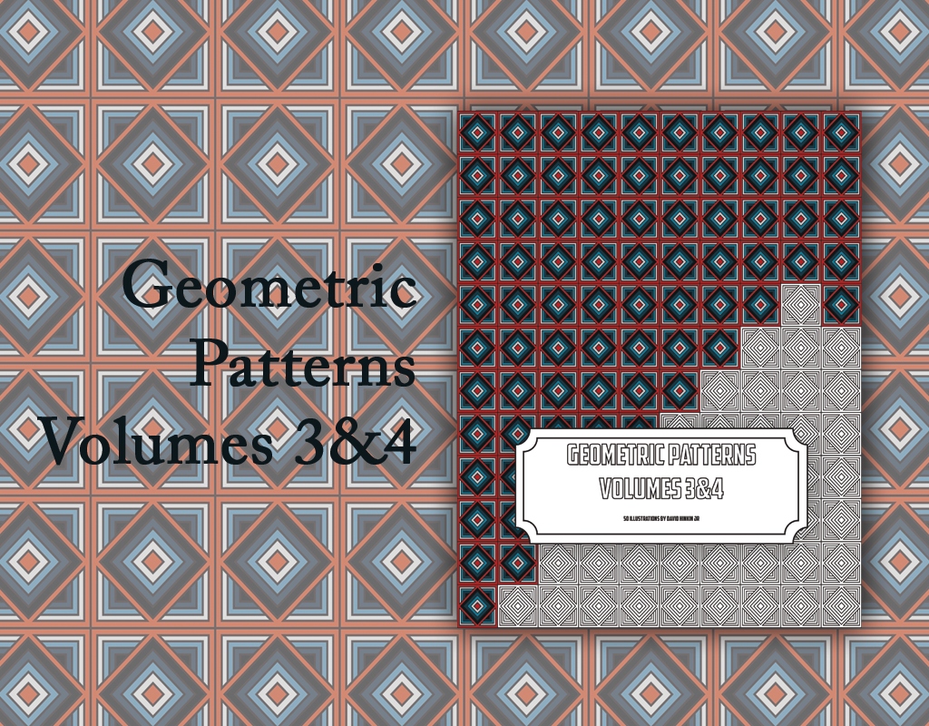 geometric patterns volumes 3 & 4
