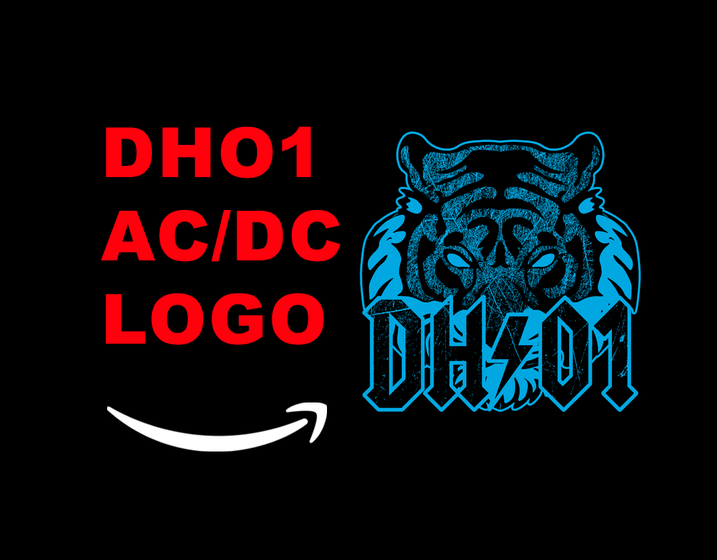 AC/DC style logo for DHO1