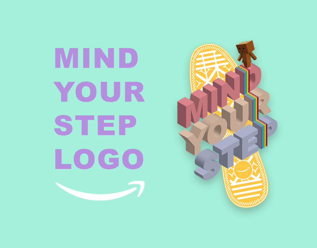 Mind Your Step logo - Amazon