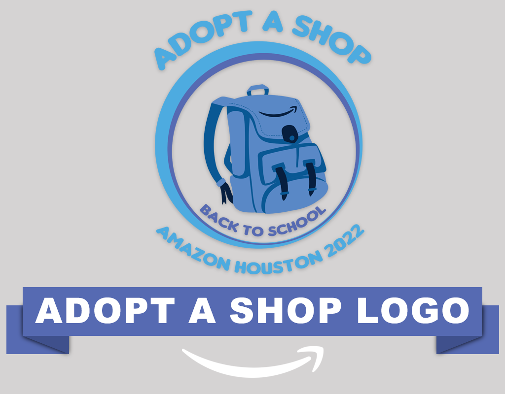 Amazon Adopt A Shop Logo